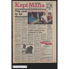 1988-07-26 Kapi-Mana News