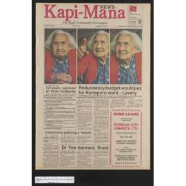 1989-09-26 Kapi-Mana News