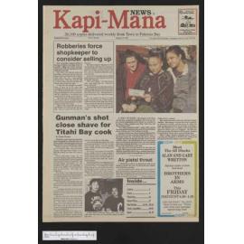 1991-08-13 Kapi-Mana News