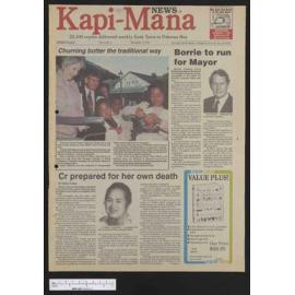 1991-11-12 Kapi-Mana News