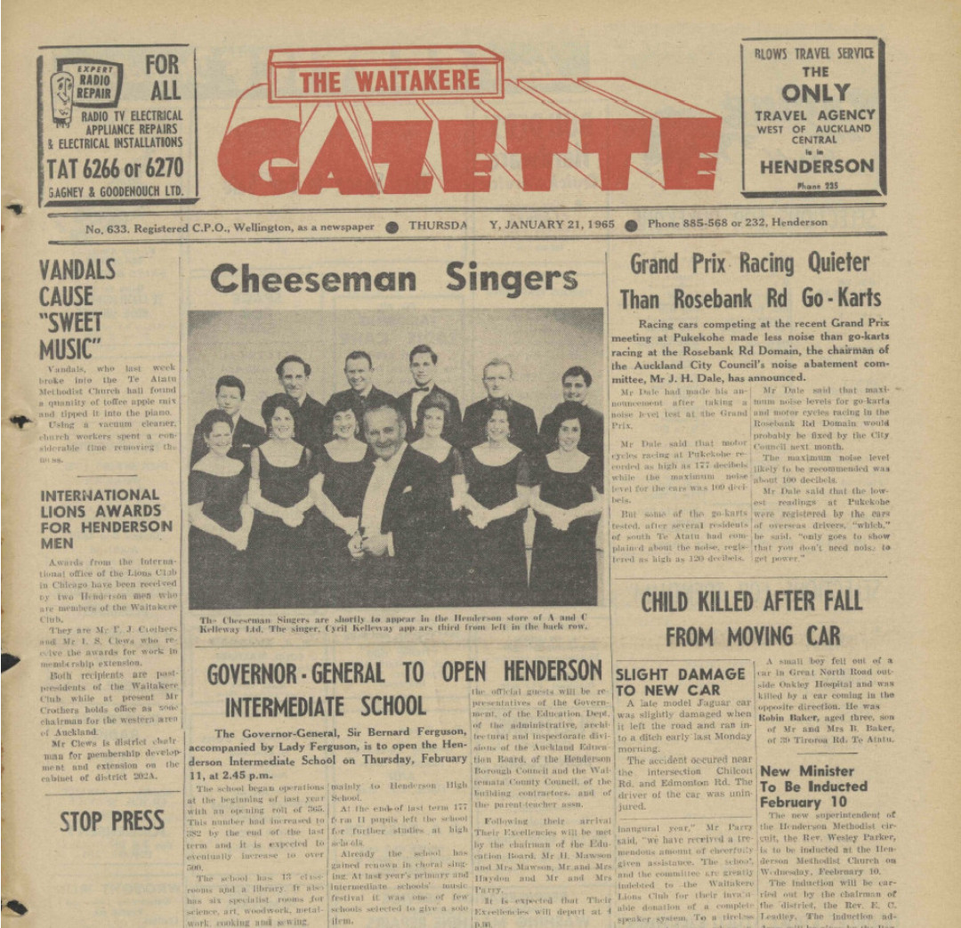 Waitakere Gazette