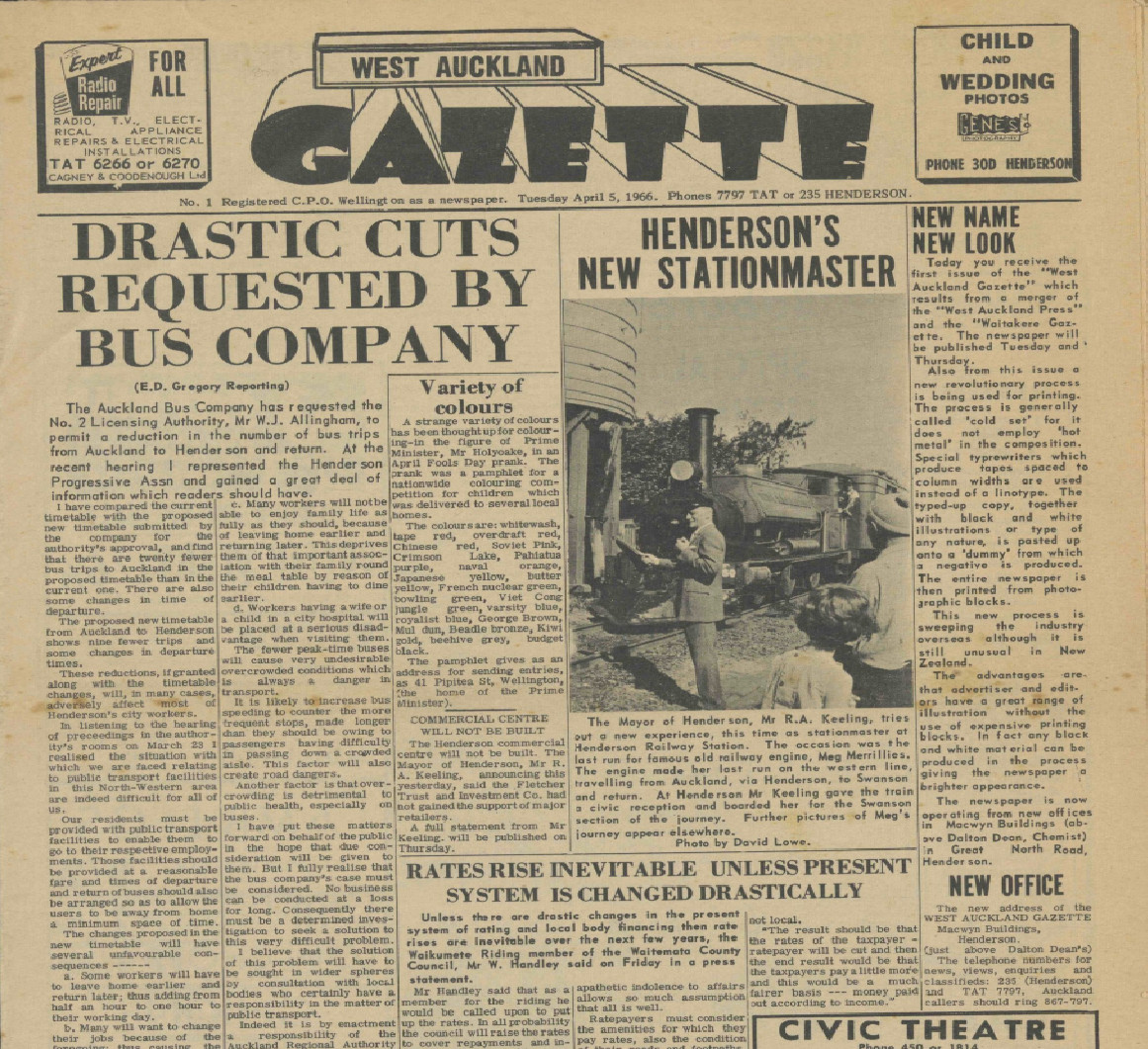 West Auckland Gazette