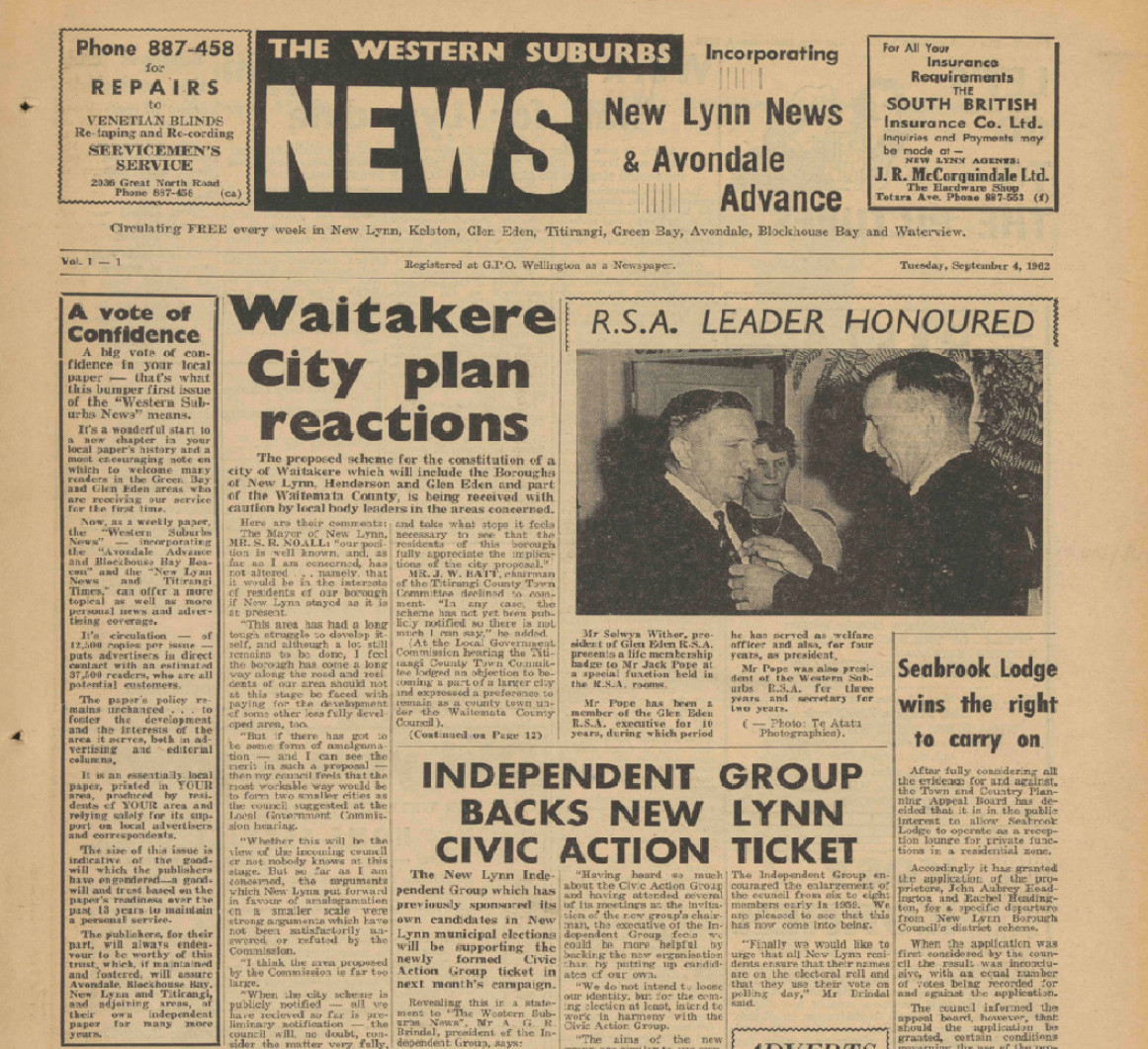 The Western Suburbs News